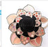 Multifunctional Makeup Full Set with Black Floral Palette